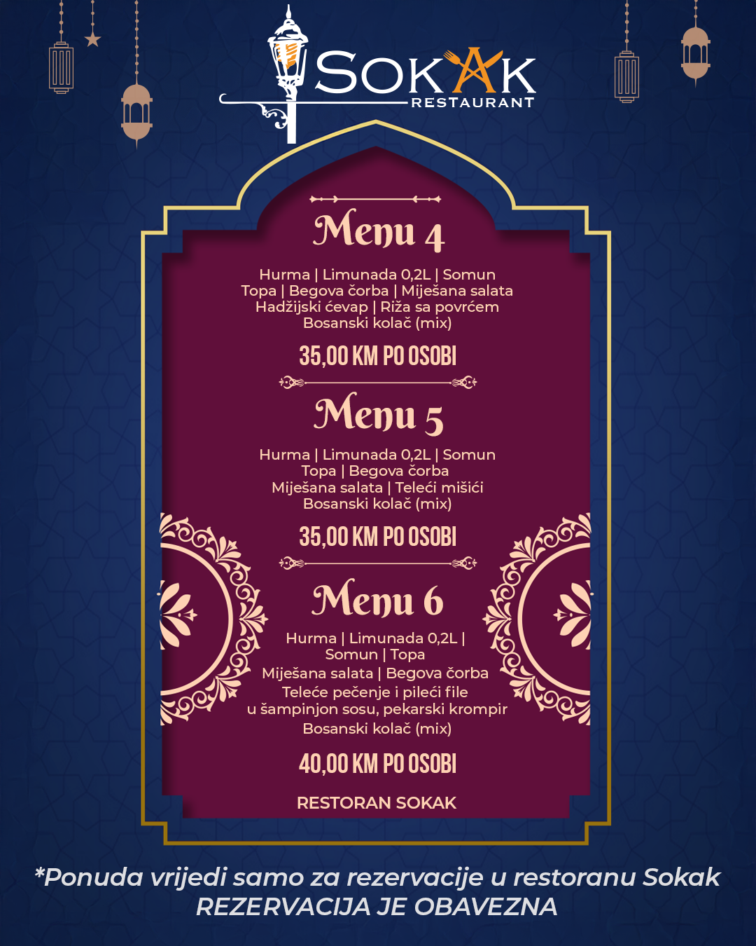 Restoran sokak post 2 izmjena